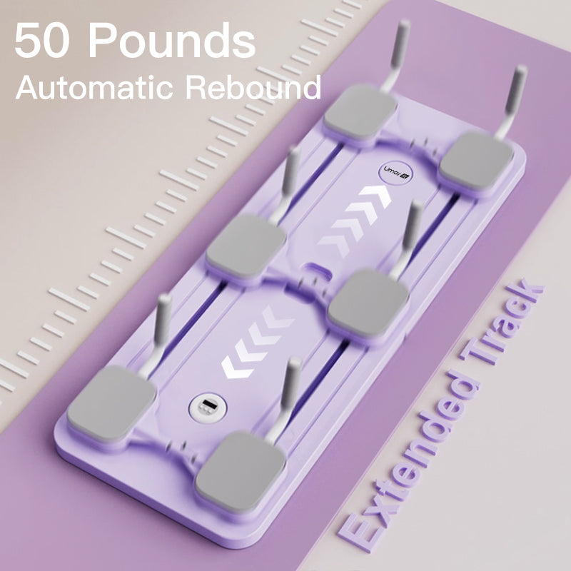 Yumay 5-in-1 Portable Pilates Board Reformer Set