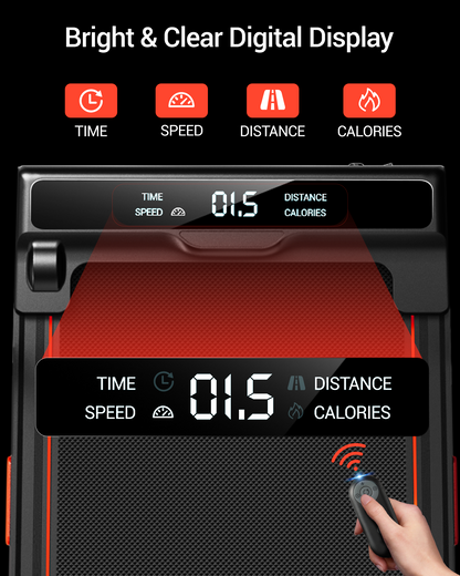 Yumay X5 Walking Pad with 16% Incline Max 10 KM/H