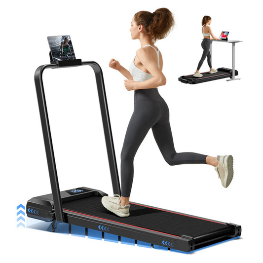 Yumay CW1F 3-in-1 Foldable Walking Treadmill 12 km/h with 9%/15% Incline