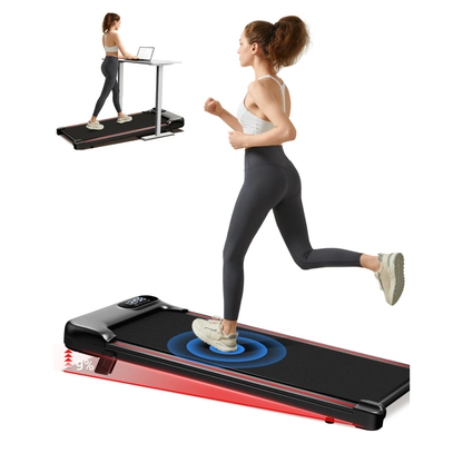 Yumay Smart Walking Pad, Under Desk Treadmill and 2-in-1 Incline Walking Pad Treadmill for Home Office