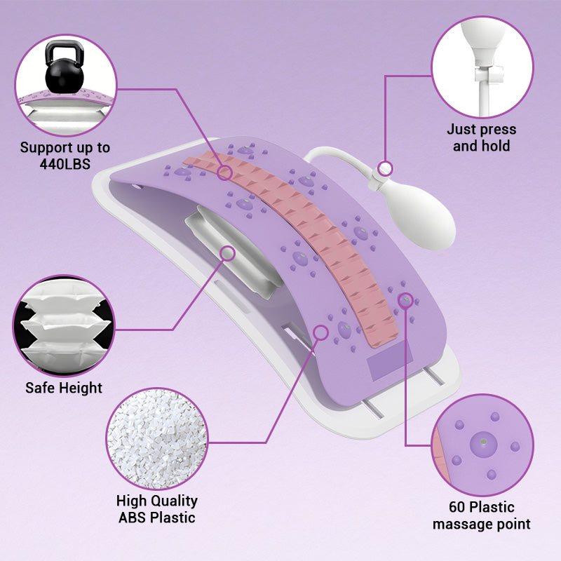 Yumay Adjustable Back Relaxation Stretcher