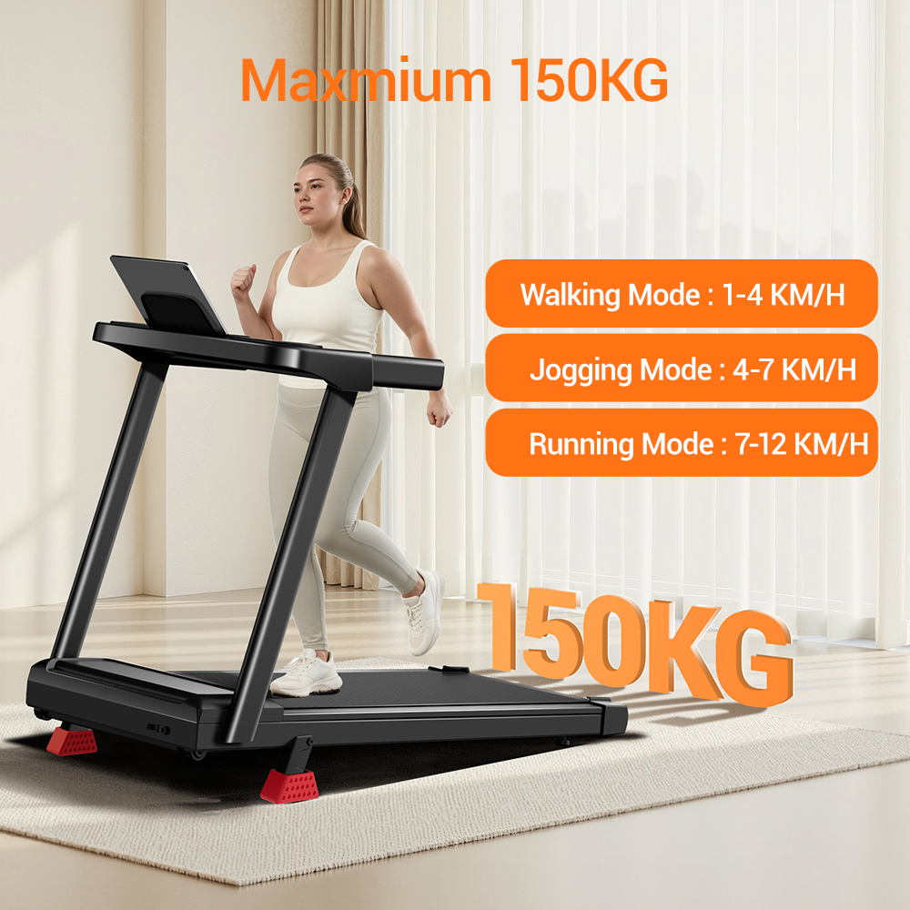 Yumay SF10 Foldable Treadmill with 10%/15% Incline & 12km/h Speed