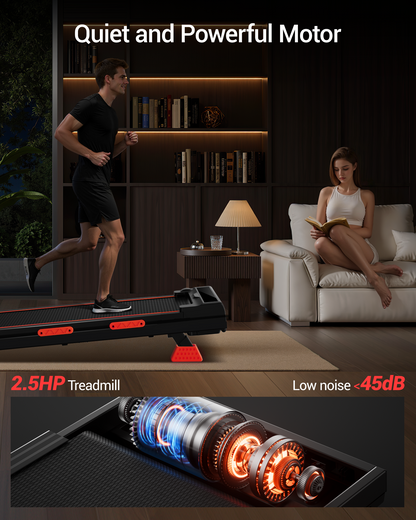 Yumay X5 Walking Pad with 16% Incline Max 10 KM/H