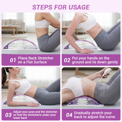 Yumay Adjustable Back Relaxation Stretcher