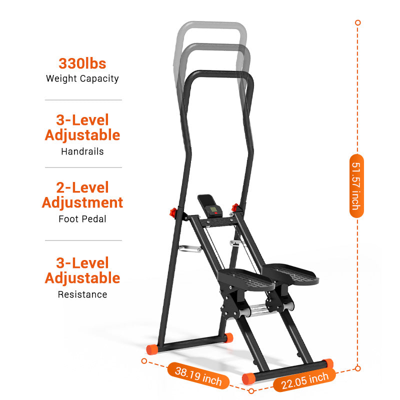 Yumay CPL10 Folding Stair Stepper Climber Machine