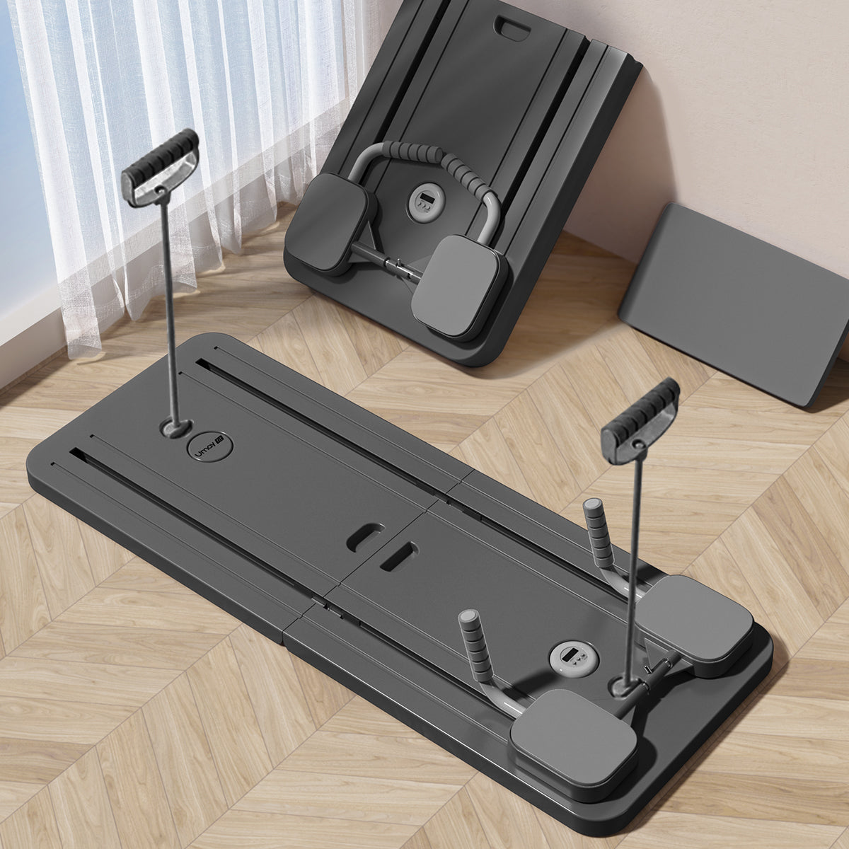 Yumay 5-in-1 Portable Pilates Board Reformer Set