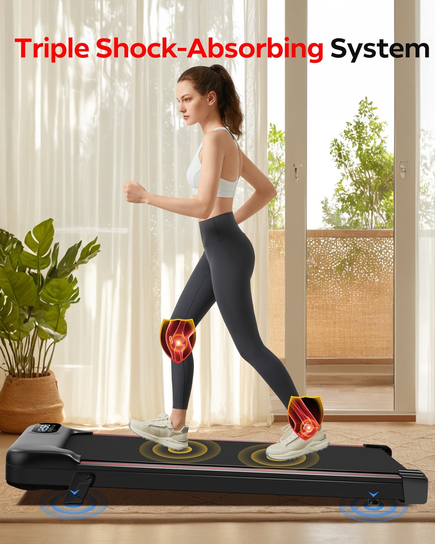 Umay U18 Walking Pad with 9%/15% Incline 1-10 km/h