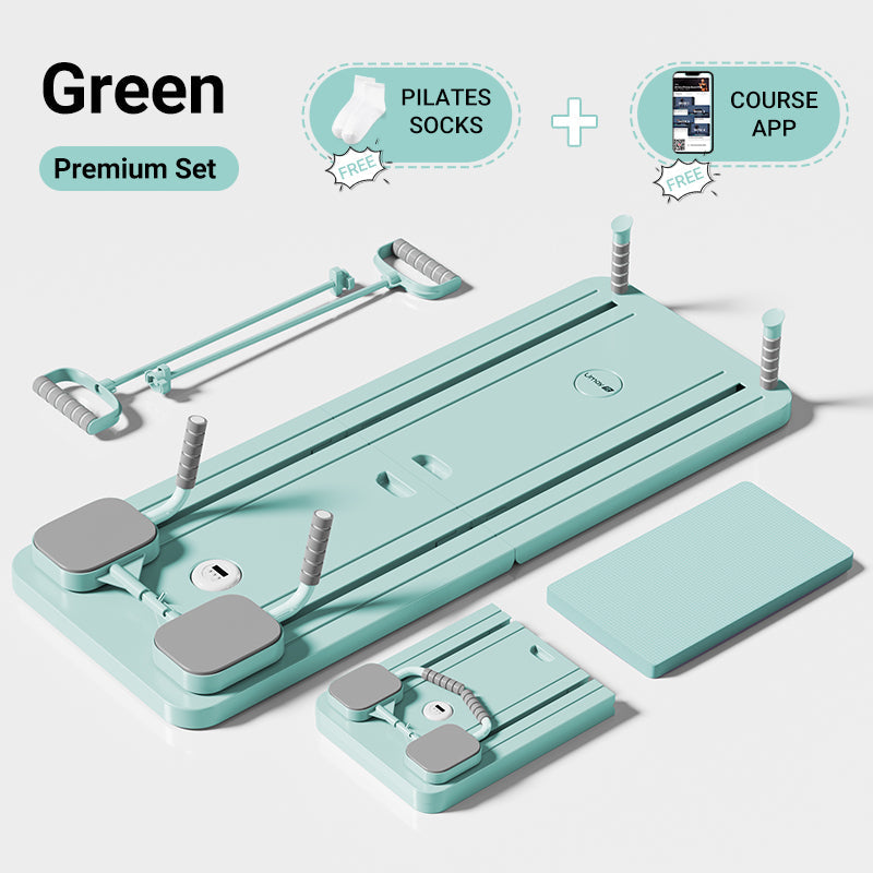 Yumay 5-in-1 Portable Pilates Board Reformer Set