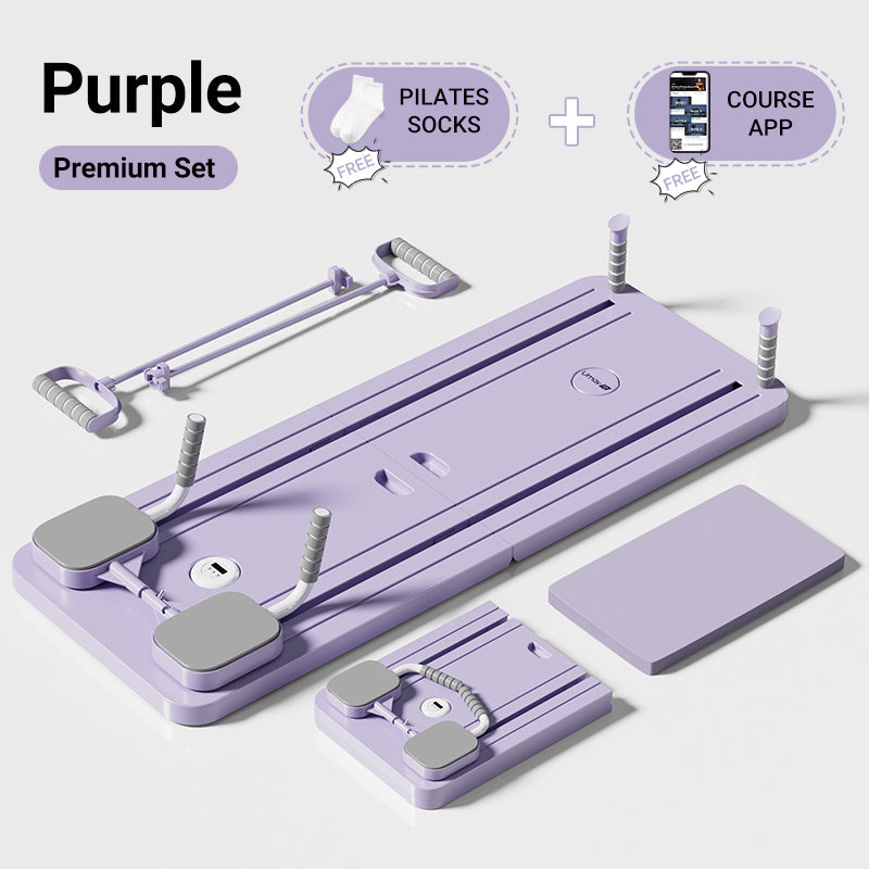 Yumay 5-in-1 Portable Pilates Board Reformer Set