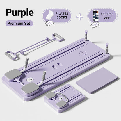 Yumay 5-in-1 Portable Pilates Board Reformer Set