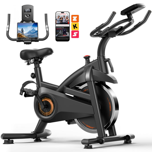 Yumay CBE30 Carbon Steel Exercise Bike with 100 Levels Resistance & App