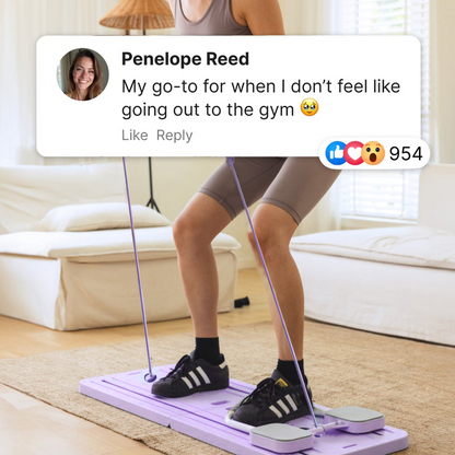 Yumay 5-in-1 Portable Pilates Board Reformer Set